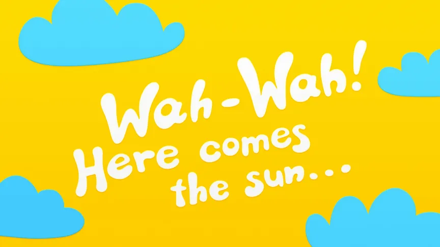 Here comes the sun... yellow 5k desktop wallpaper